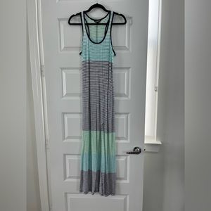 Express Striped Maxi Dress